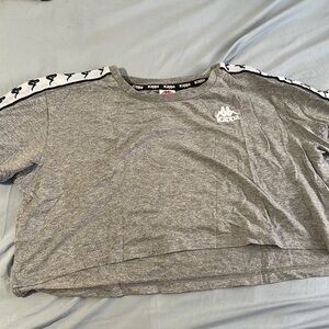 Kappa Gray Cropped Shirt
